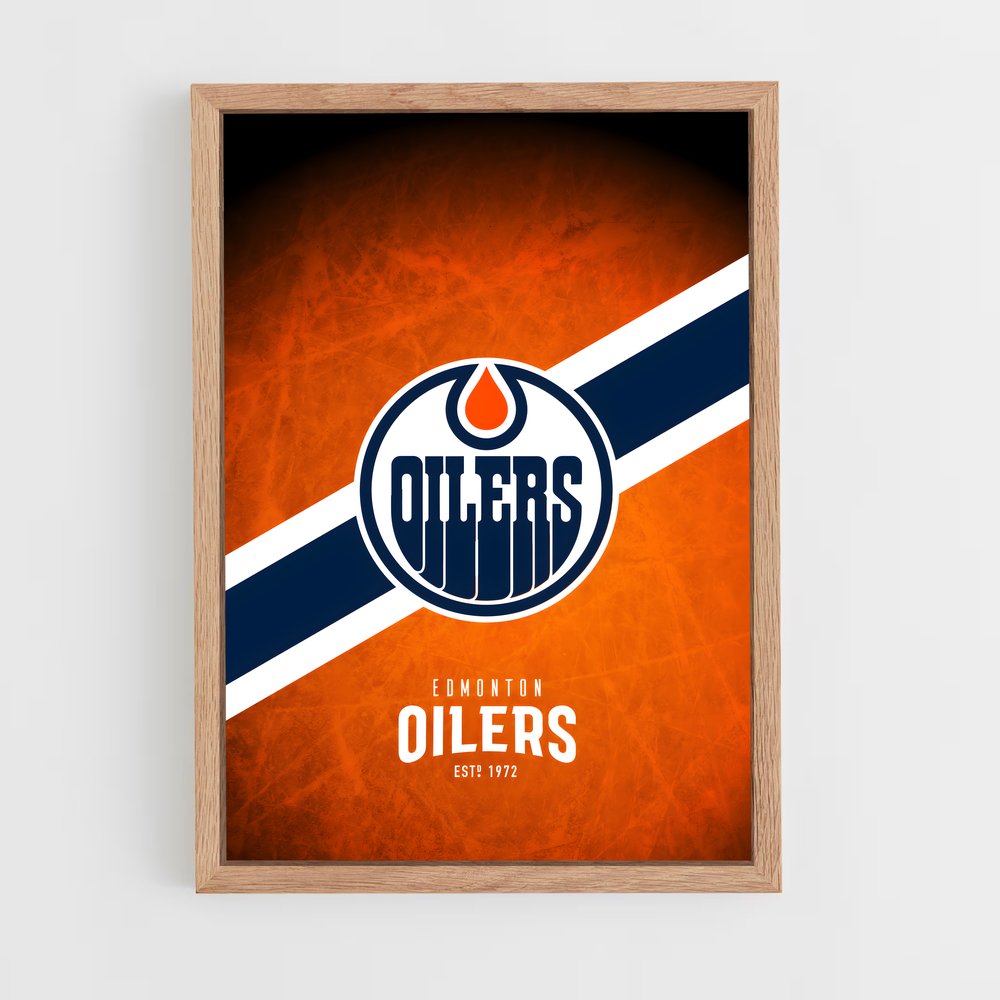 Poster Edmonton oilers – affiche Hockey sur glace (vue 4)